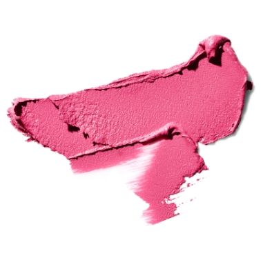 broken rosy pink lipstick