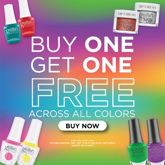 Buy 2 Gelish colors and get 1 color free