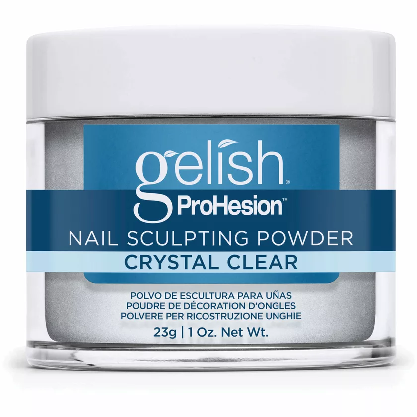 Gelish Prohesion Nail Sculpting Powder Crystal Clear, 0.8 0z