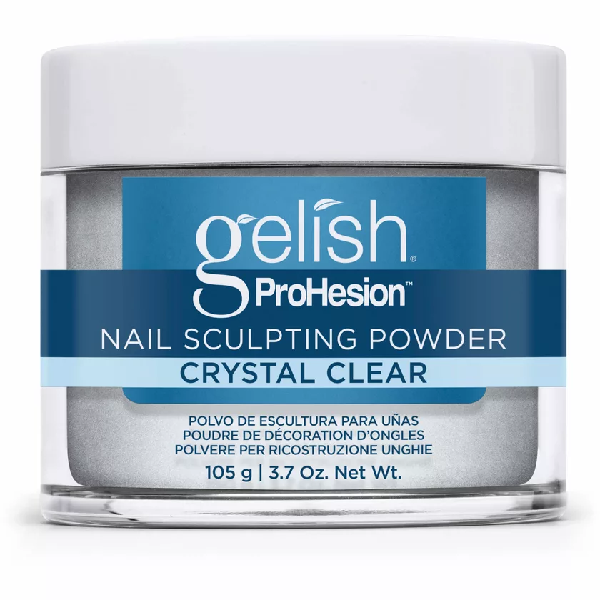 Gelish Prohesion Nail Sculpting Powder Crystal Clear, 3.7 0z