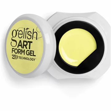Gelish Pastel Yellow Art Form CR&Egrave;ME