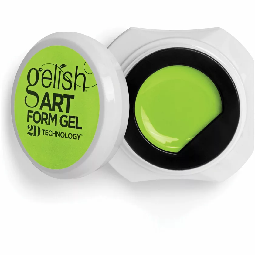 Gelish Neon  Yellow  Art Form CR&Egrave;ME