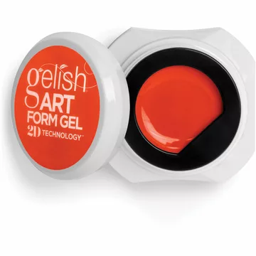 Gelish Neon Orange  Art Form CR&Egrave;ME