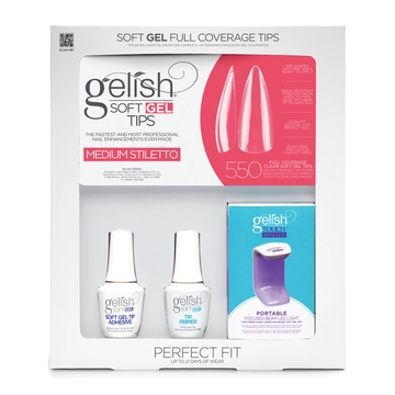 Gelish Soft Gel&trade; Kit Medium Stiletto (550CT) 