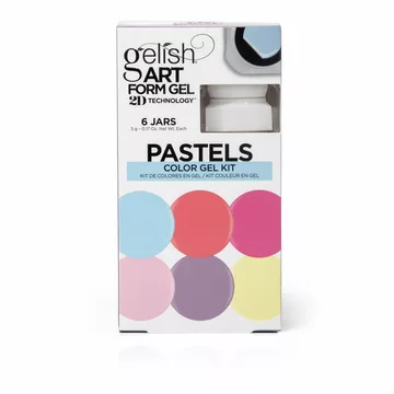 Gelish Art Form Gel Pastel Color Gel Kit