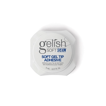 Gelish Soft Gel&trade; Tip Adhesive Jar, 0.17 fl oz.