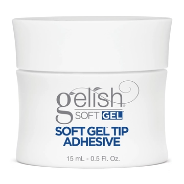 Gelish Soft Gel&trade; Tip Adhesive, 0.5 fl oz.