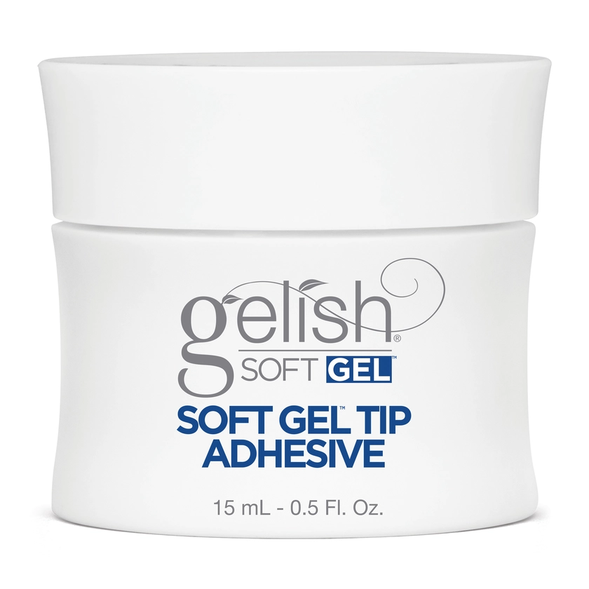 Gelish Soft Gel&trade; Tip Adhesive, 0.5 fl oz.