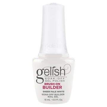 Gelish Brush-On Builder Sheer Pale White, 0.5 fl. oz.
