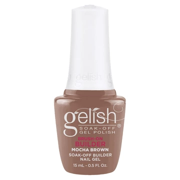 Gelish Brush-On Builder Mocha Brown, 0.5 fl. oz.
