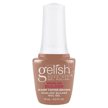 Gelish Brush-On Builder Warm Toffee Brown, 0.5 fl. oz.