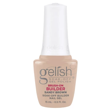Gelish Brush-On Builder Sandy Brown, 0.5 fl. oz.