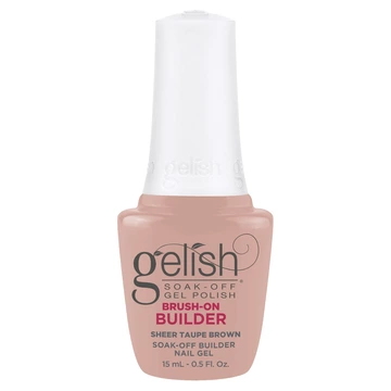 Gelish Brush-On Builder Sheer Taupe Brown, 0.5 fl. oz.