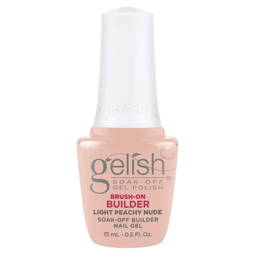 Gelish Brush-On Builder Light Peachy Nude, 0.5 fl. oz.