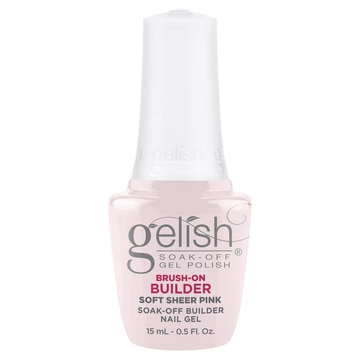 Gelish Brush-On Builder Soft Sheer Pink, 0.5 fl. oz.