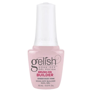 Gelish Brush-On Builder Sheer Rosy Pink, 0.5 fl. oz.