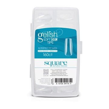 Soft Gel&trade; Tips - Medium Square 160CT