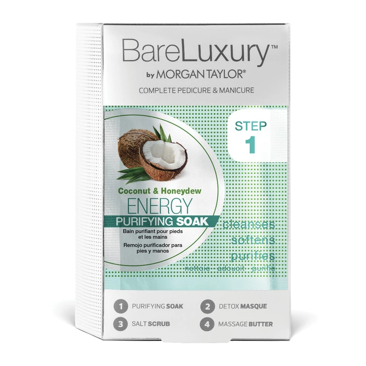Morgan Taylor BareLuxury Energy Coconut & Honeydew 4PK