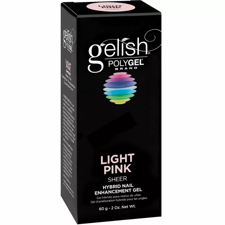 Gelish PolyGel Brand Light Pink