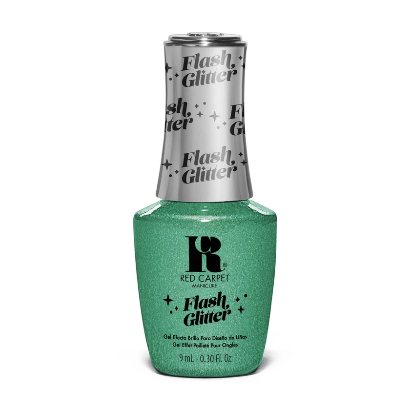 Red Carpet Manicure Jungle Boogie Flash Glitter, 0.3 fl oz.
