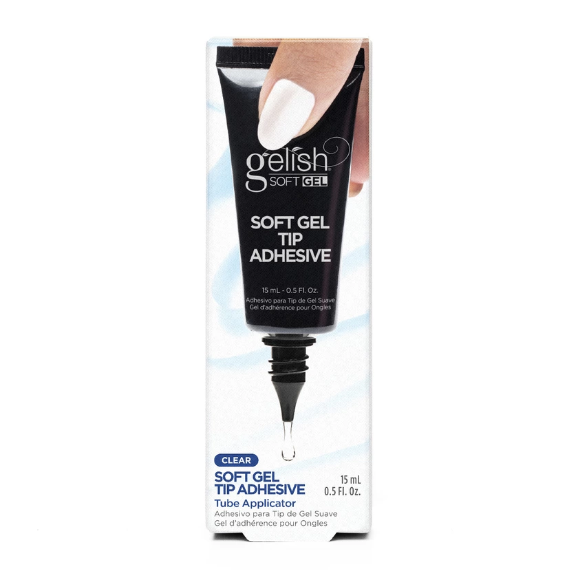 Gelish Soft Gel Tip Adhesive In A Tube - 15 mL