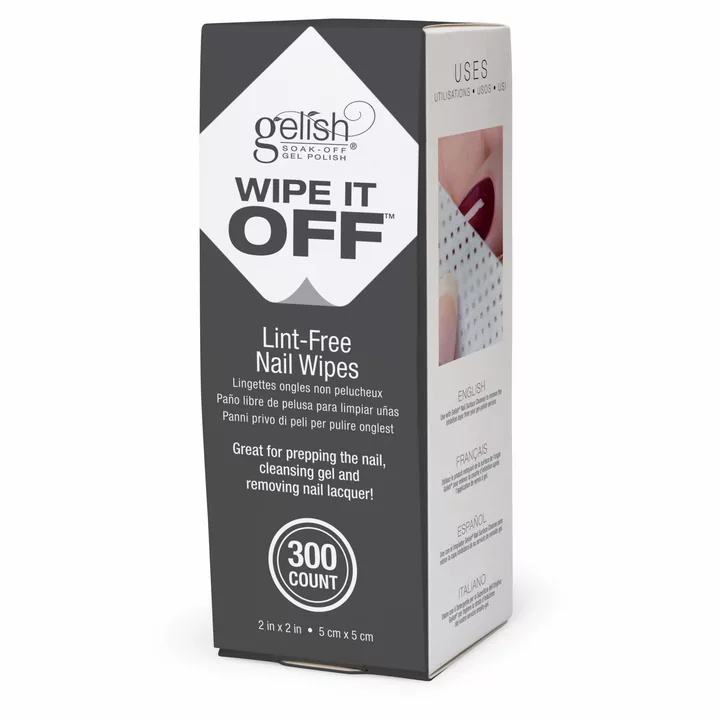 Gelish Wipe It Off Lint-Free Nail Wipes (300 ct)