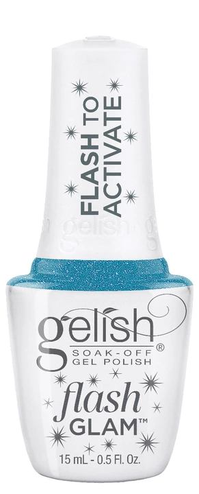 Gelish Flash Glam I'll Shine For You Glitter Gel Polish, 0.5 fl oz.