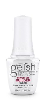 Gelish Brush-On Builder Clear, 0.5 fl. oz.