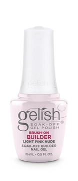 Gelish Brush-On Builder Light Pink Nude, 0.5 fl. oz.