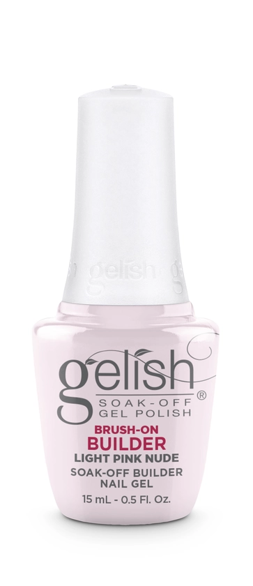 Gelish Brush-On Builder Light Pink Nude, 0.5 fl. oz.