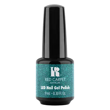 Red Carpet Manicure Shimmering Gown LED Nail Gel Polish, 0.3 fl oz. 