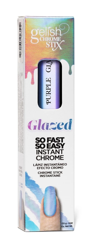 Gelish Chrome Stix Purple Glazed, 0.17 oz.