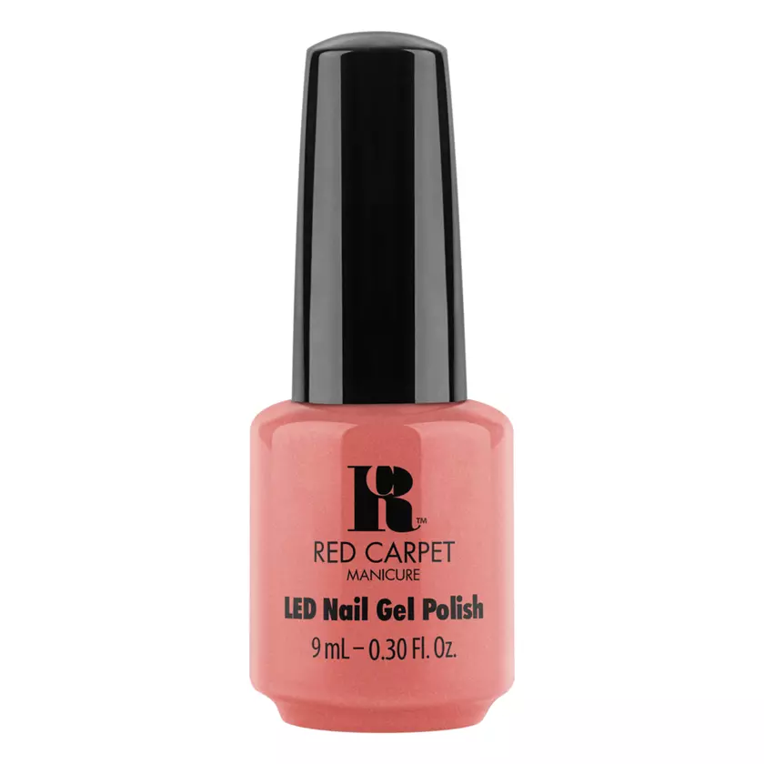 Red Carpet Manicure Coral Wishes LED Nail Gel Polish, 0.3 fl oz. 