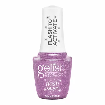 Gelish MINI Flash Glam™ One Click At A Time Gel Polish, 0.3 fl oz.