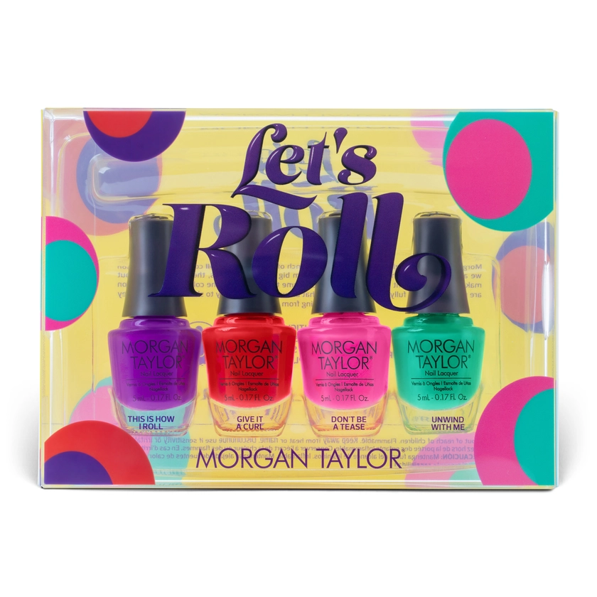 Morgan Taylor Let's Roll Summer 2025 Mini 4PK