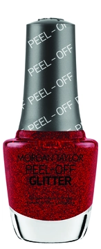 Morgan Taylor Rare As Rubies Peel-Off Glitter, 15mL