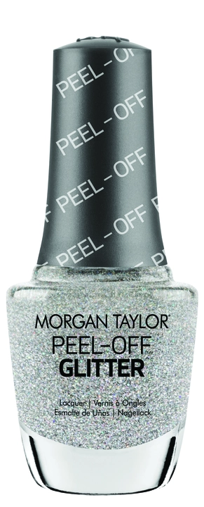 Morgan Taylor Fame Game Peel-Off Glitter, 15mL