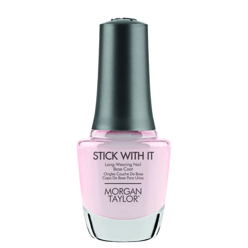 Morgan Taylor Stick With It Long Wear Base Coat, 0.5 oz. LONG-WEARING NAIL BASE COAT