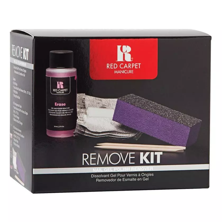 Red Carpet Manicure Remove Kit Nail Gel Polish Removal Kit
