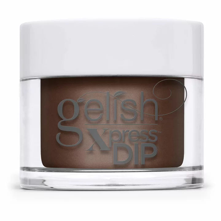 Gelish Totally Trailblazing Dip Powder, 0.8 oz. HOT CHOCOLATE CREME