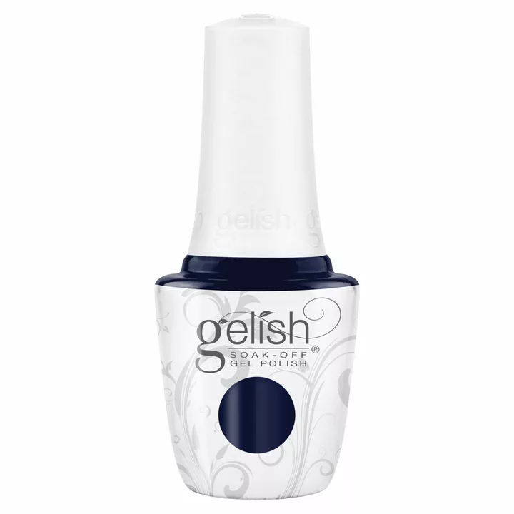 Gelish Soak-Off Gel Polish Laying Low, 0.5 fl oz. RICH NAVY BLUE CREME