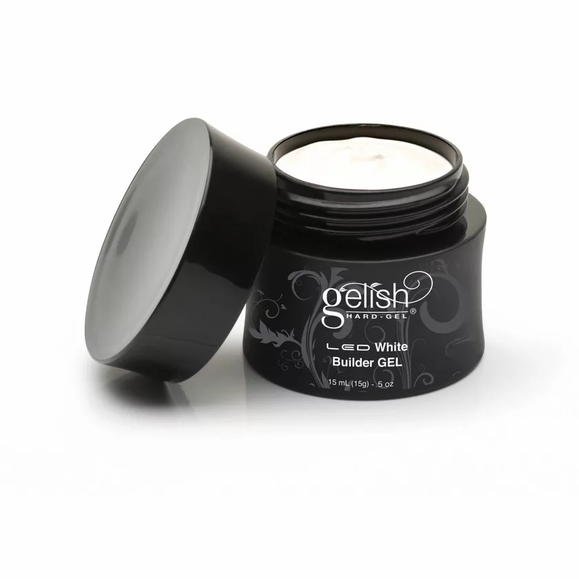 Gelish Hard Gel Builder White, 0.5 fl oz.