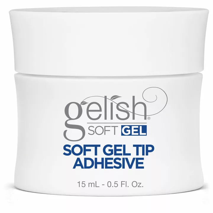 Gelish Soft Gel Tip Adhesive, 0.5 fl oz.