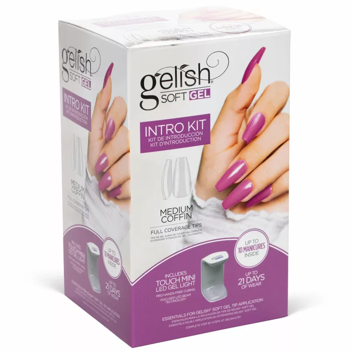 Gelish Soft Gel™ Medium Coffin Kit - Gelish & Morgan Taylor