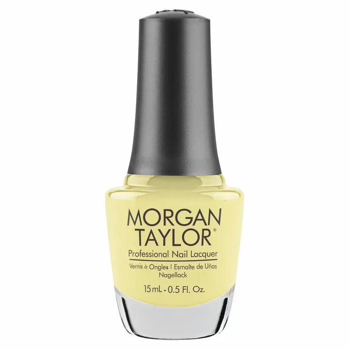 Morgan Taylor Let Down Your Hair Nail Lacquer, 0.5 oz. YELLOW IRIDESCENT