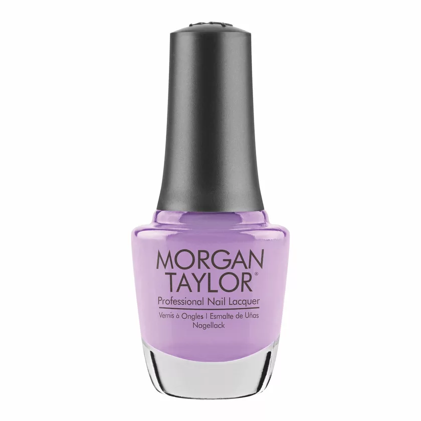 Gelish MINI All The Queen's Bling Soak-Off Gel Polish, 0.3 oz.  LIGHT PURPLE PEARL