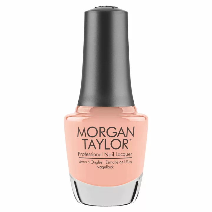 Morgan Taylor Forever Beauty Nail Lacquer, 0.5 oz. LIGHT PEACH PEARL