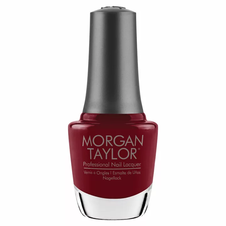 Morgan Taylor Stand Out Nail Lacquer, 0.5 oz. DARK RED CR&Egrave;ME