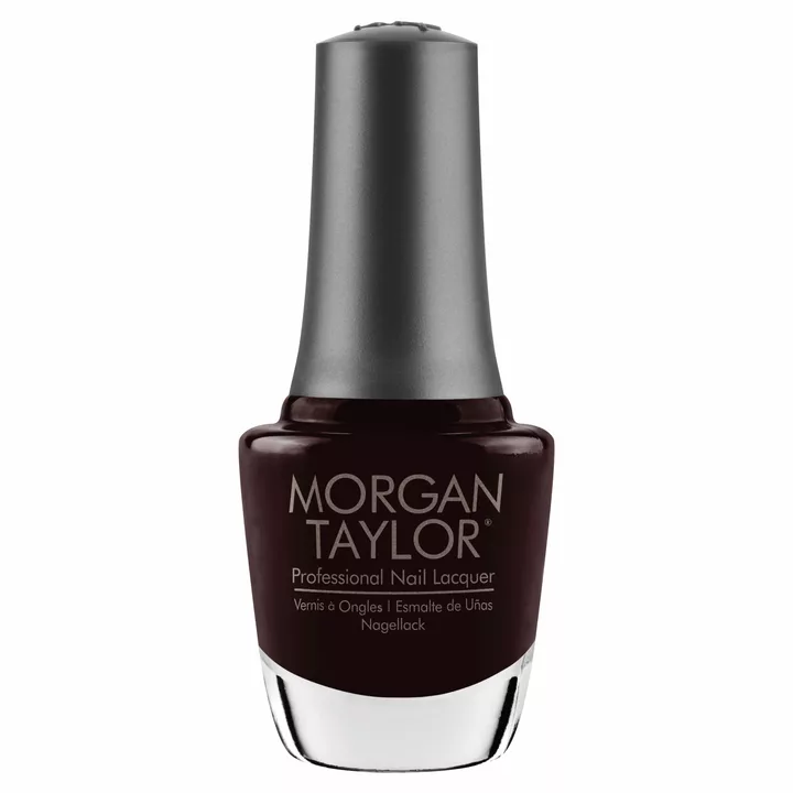 Morgan Taylor Bella's Vampire Nail Lacquer, 0.5 oz. BLACKEST PURPLE CR&Egrave;ME