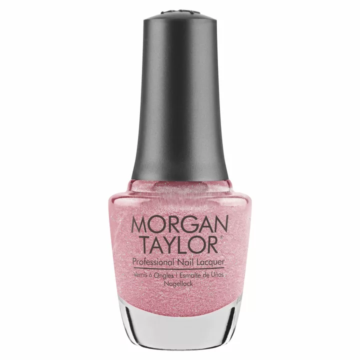 Morgan Taylor June Bride Nail Lacquer, 0.5 oz. HOLOGRAPHIC PINK GLITTER